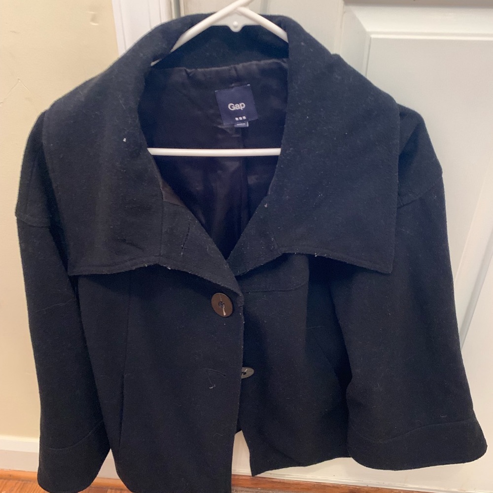 Black GAP jacket with bell sleeves - size S
